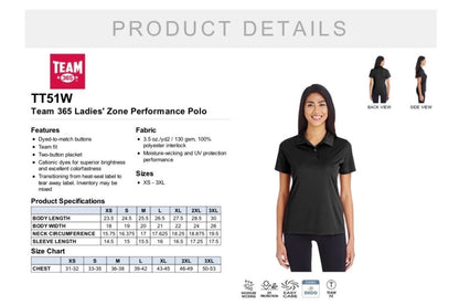 Ladies Polo's w/ Button